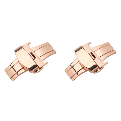 2Stk -Gürtelverschluss Roségold Für Gürtel 1