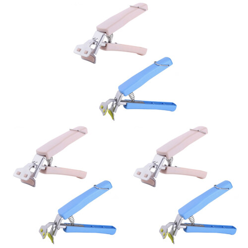 6Stk Topfhalter Mit Drehbarem ABS-Griff, Küchenclip 1