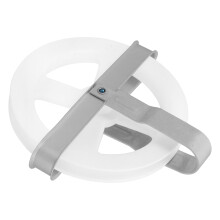 4Stk Kleidungsleine Umlenkrolle Nylon Aluminium