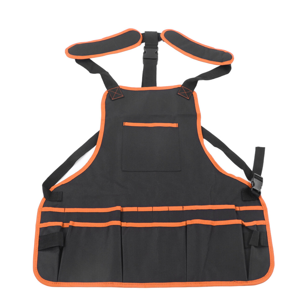 Work Apron Organizer Garden Cleaning Pocket Storage Waterproof Durable Materials Outdoor Assistant Oil Proof 600D Oxford Cloth Multi Functional Wear R 9177303909666