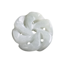 2Stk Jade Charms Anhänger Mehrfarbig Schmuck Basteln