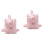 2Stk Candy Color Rucksack Transparent Sommer 4