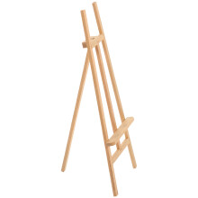 4Stk Holz Staffelei Beige Für DIY Puppenhaus Deko