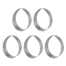 15Stk Ausstecher Set Küchenform Keksausstecher DIY Silbern