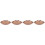 4Stk Desktop Schmucktablett Roségold Organisationsschale 6