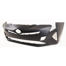 Front Bumper Primed Without PDC or Washer Holes Fits Toyota Prius 2015-2018