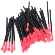 150Stk Einweg Wimpernbürsten Silikon Mascara Applikator Mehrfarbig