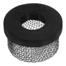 3Stk Poolfilter Luftventilsieb Schwarz Ersatz