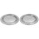 2Stk Grill- Und Backblech, Silber, Kratzfest Und Langlebig 2