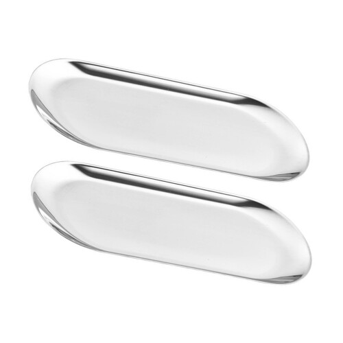 4Stk Silber Tablett Für Servieren Kuchen Und