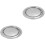 2Stk Grill- Und Backblech, Silber, Kratzfest Und Langlebig 3