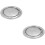 2Stk Grill- Und Backblech, Silber, Kratzfest Und Langlebig 6