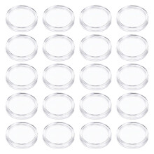 300Stk Münzkapsel Schutzbox Transparent Für Münzsammler
