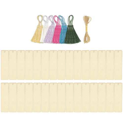 2Sets Lesezeichen Blanko Beige Zum Basteln Und Geschenk