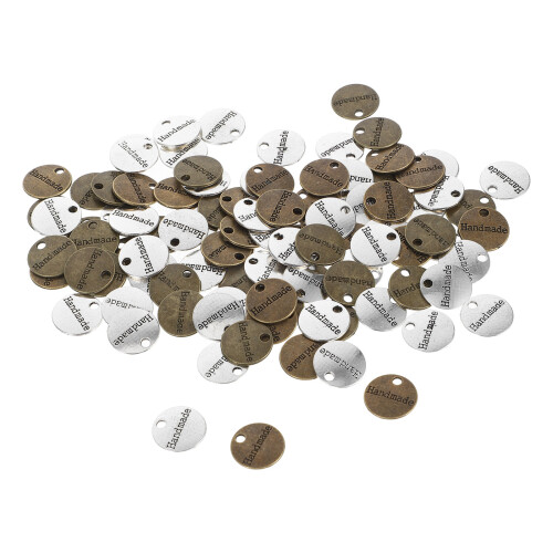 500Stk Metallringe Anhänger DIY Schmuckanhänger