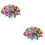 260Stk Radiergummis Büro Langlebig Tpr Material 6