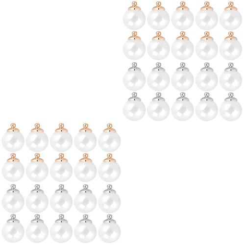 60Sets Kugelanhänger DIY Schmuck Zubehör 2