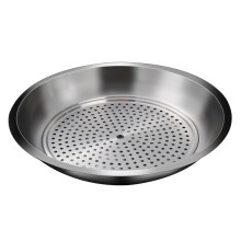 3Stk Teigteller Mit Ablaufschale, Silber, Küchenhilfe