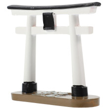 3Stk Mini Torii Weiß Resin Als - & Aquarien-