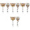 8Stk Rollbare Namensschildhalter Aus ABS Mit Strassstein 5