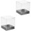 2Stk Baseball Display Box Transparent Für Und 3