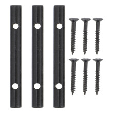 12Sets Gitarrendruckstab Gitarrenzubehör Schwarz Leicht Und Stabil