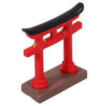 5Stk Mini Torii Garten Resin Mehrfarbig Für Aquarium Und