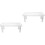 2Sets Transparente Hamsterplattform Und Dekoratives Betten-Set 6