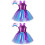 2Stk Sommer Tutu Set Für , , Bunt, Mit Haarband 5