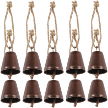 50Stk Vintage Glocken Metall Weihnachts- Und Wohnaccessoire