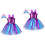 2Stk Sommer Tutu Set Für , , Bunt, Mit Haarband 4