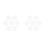 2Stk Fell Haarschmuck Transparent Elastische Haargummis 7