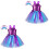 2Stk Sommer Tutu Set Für , , Bunt, Mit Haarband 3