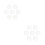 2Stk Fell Haarschmuck Transparent Elastische Haargummis 9