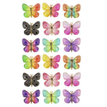 60Stk Resin Schmetterlinge DIY Accessoires Für Basteln Und
