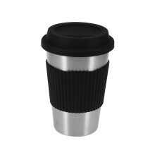 2Stk Kaffeebecher Mit Deckel , Silikonschutz, Outdoor