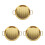 3Stk Snacktabletts Mit Griffen Gold Langlebig Und Sicher 3