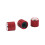 6Stk Control Knobs Für E-Gitarre Metall Dunkelrot Volumen Ton 8
