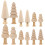 60Ud Árboles De De Madera Natural Sin Pintar Para 1