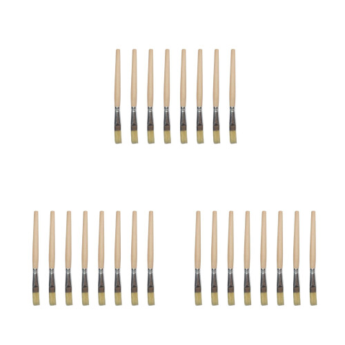 36Ud Pinceles De Para Cocina Y Barbacoa Mango Madera Claro 2