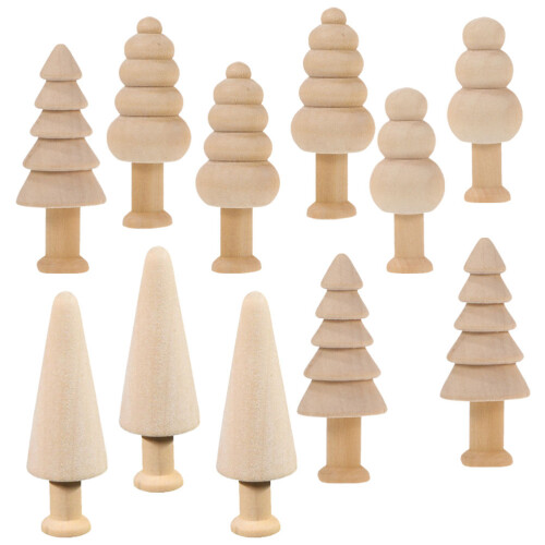 60Ud Árboles De De Madera Natural Sin Pintar Para 2