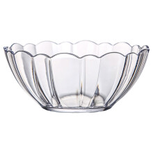 3Stk Dekorative Schüsseln Transparent Für Salat Und