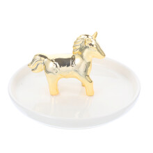 2Stk Schmuck Ablage Keramik Tiermotiv Dekorative Aufbewahrung Zuhause