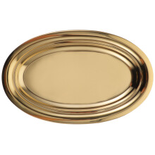 5Stk Lebensmittelplatte Goldfarbig Für Garten Und Bar