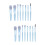 16Stk Powder Brush Set, Borsten, Langlebig Und Dicht, Make-Up 7