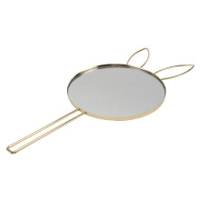 2Stk Kompaktes Goldenes Make-Up Spiegel Duo Hand- Und Wandmontage