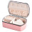 4Stk Schmuck Organizer Pink PU Schmuckbox 1
