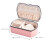 4Stk Schmuck Organizer Pink PU Schmuckbox 9