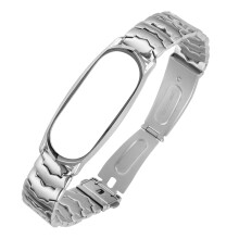 2Stk Metall-Uhrenarmband Für Fitnessband Elegant
