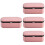 4Stk Schmuck Organizer Pink PU Schmuckbox 6